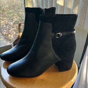 Cole Haan Black Ankle Boots